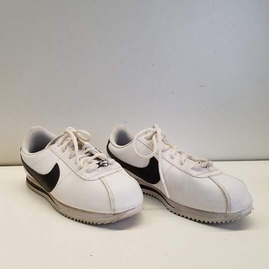 Nike Cortez Basic White Shoes Size 6.5Y Women's Size 8.5 image number 3