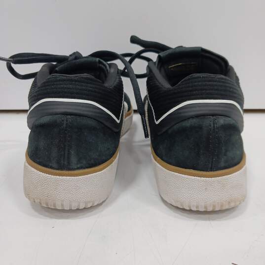 Adidas Originals Tyshawn Men's Black & Gold Skateboard Shoes Size 7 image number 4