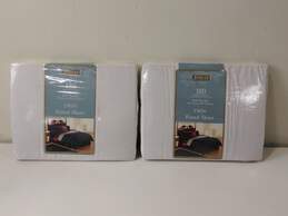Pair of Jubilee White Fitted Twin Sheets NIP alternative image