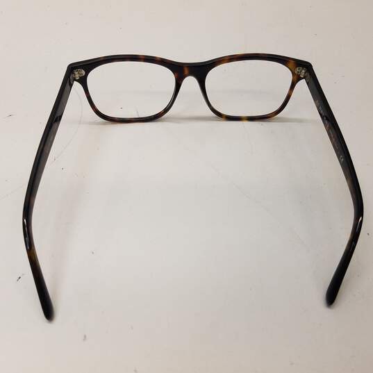 Burberry Eyewear Wayfarer Eyeglass Frames Tortoise image number 6