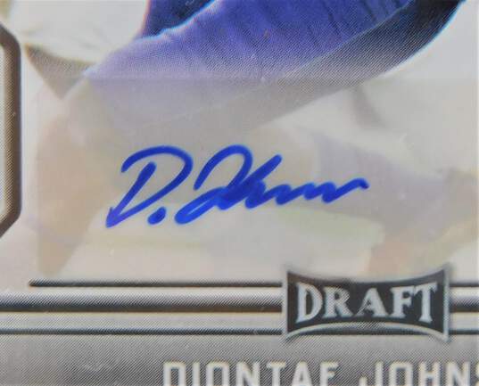 2019 Diontae Johnson Leaf Draft Rookie Autograph Steelers image number 2
