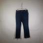 Womens Medium Wash Regular Fit Stretch Denim Bootcut Leg Jeans Size 12 image number 1