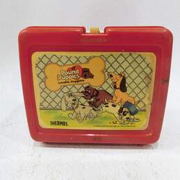 Vintage 1986 Pound Puppies Lunchbox & Thermos alternative image