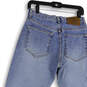 Womens Blue Denim Medium Wash Pockets Stretch Straight Leg Jeans Size 9 image number 4