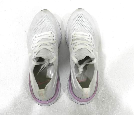 Nike Epic React Flyknit 2 White Pink Foam Women's Shoe Size 9.5 image number 2