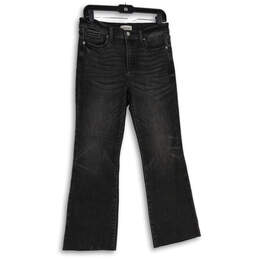 NWT Womens Black Denim Medium Wash 5-Pocket Design Bootcut Jeans Size 29