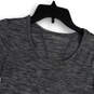 Womens Gray Scoop Neck Short Sleeve Stretch Pullover T-Shirt Size XS image number 3
