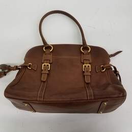 Dooney & Bourke Brown Leather Tote Bag alternative image