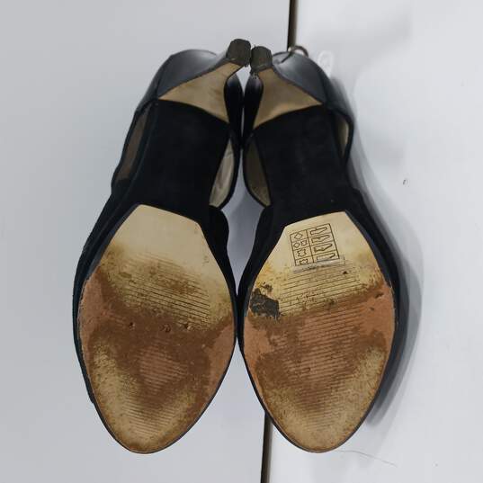 Michael Kors Women's Black Suede Heels Size 8 image number 6