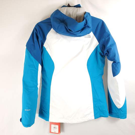 The North Face Women Blue/White Jacket XS NWT image number 5
