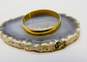14K Yellow Gold 4mm Wide Band Ring 2.6g image number 1