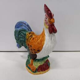 Vintage Ceramic Rooster Figure Statue