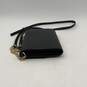 Michael Kors Womens Black Gold Chain Strap Inner Pocket Crossbody Bag Purse image number 5