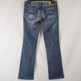 ArmaniExchange Women Blue Straight Jeans Sz 28 alternative image