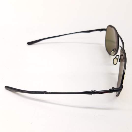 Oakley Elmont Black Mirrored Sunglasses image number 4