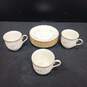 Mikasa Fine Ivory  China  3 Tea Cups and 6 Saucers image number 1