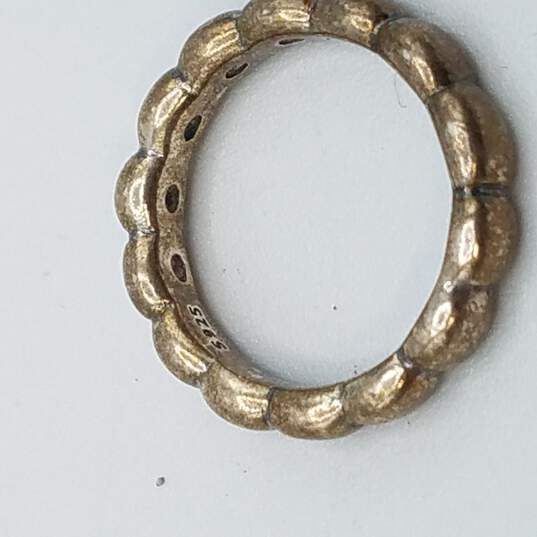 Sterling Silver Mult-Gemstone Ring Bundle 3pcs image number 6