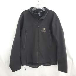 Arcteryx Polartec Black Full Zip Jacket Men's Size L