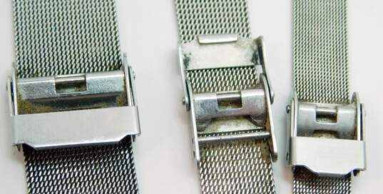 Ladies Skagen Denmark Two Tone Stainless Steel Mesh Quartz Watches 99.5g image number 3