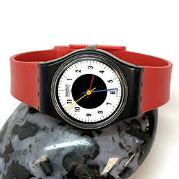 Designer Swatch Swiss Adjustable Strap Round Dial Analog Wristwatch