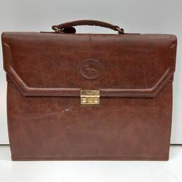 Gold Duck Leather Valise