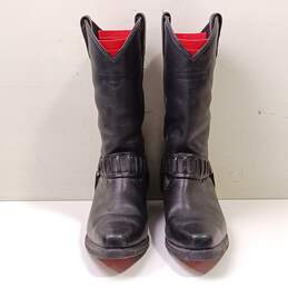 Harley-Davidson Men's Black Leather Harness Boots Size 9.5