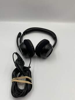 Black H390 Over The Ear Headphones With Microphone Not Tested E-0503730-D