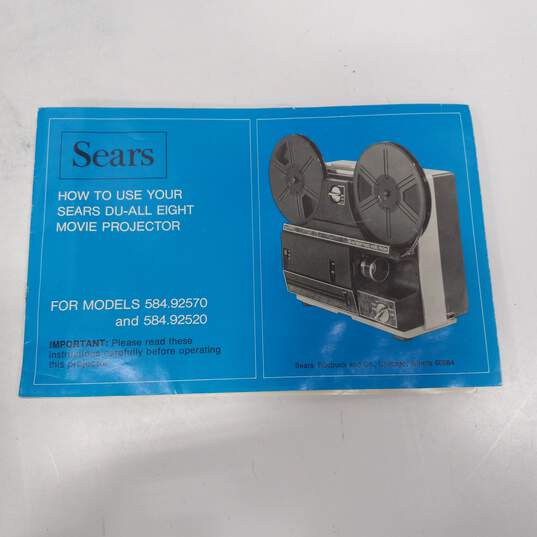 Sears Du-ALL Eight Movie Projector image number 7