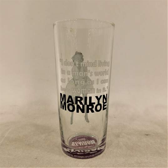 Set of 2 Marilyn Monroe Bernard of Hollywood Highball Drinking Glass image number 2