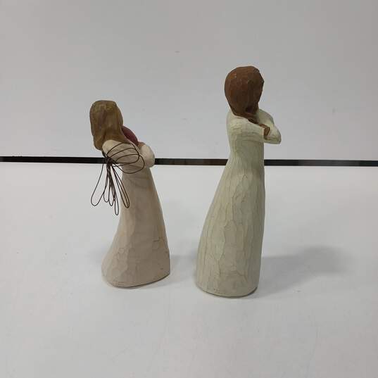 Demdaco Willow Tree "Joy" And "Angel Of The Heart" Figurines image number 4