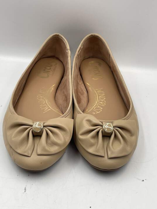 Circus Ny By Sam Edelman Womens Beige Ballet Flat Size 7.5 M W-0531493-I image number 3