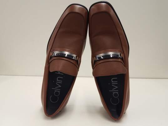 Calvin Klein Brown Loafers US 11 image number 8