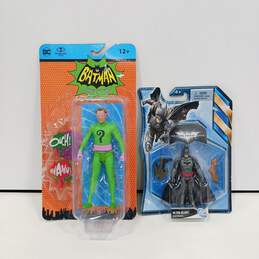 Lot of Mattel Ultra Blast Batman & McFarlane The Riddler Figures NIP