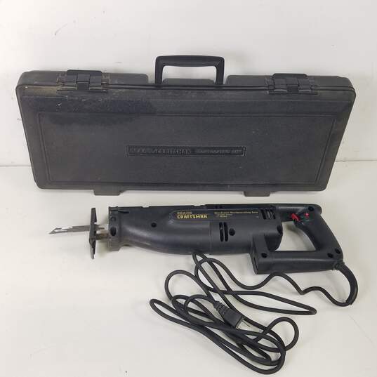 Power Tools- Sears Craftsman Reciprocating Saw with Case image number 9