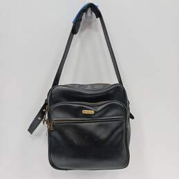 Vintage Samsonite Black Carry-On Bag with Adjustable Strap