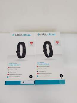 Set of 2 Fitbit Alta HR Watch Untested