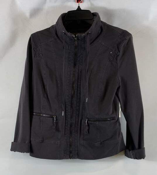 Anthropologie Women's Grey Jacket- L NWT image number 1