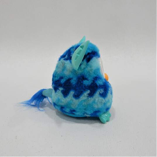 2012 Furby Boom Interactive Talking Toy Blue Aqua Waves image number 4
