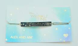 Alex & Ani 925 Disney A Wrinkle In Time Find Your Place In The Universe Adjustable Bracelet 5.4g