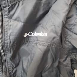 Columbia Black Windbreaker Jacket Size L alternative image