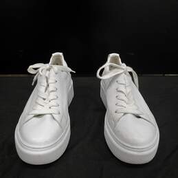 Paul Green Debbie Wedge White Lace-Up  Sneakers Size 3.5