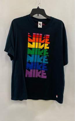 Nike Men's Graphic Black T-shirt - M