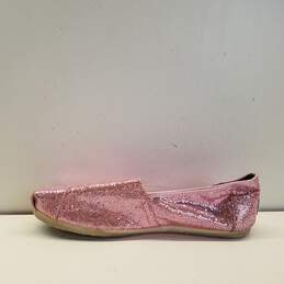 Toms Glitter Slip On Shoes Pink 9.5 alternative image