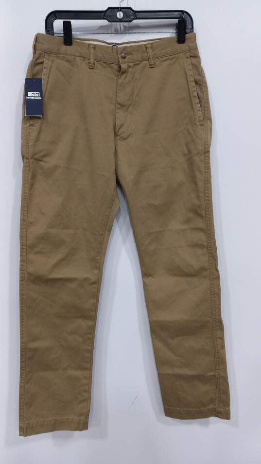 Polo by Ralph Lauren Khaki Pants Size 31x 32 - NWT image number 1