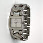 Designer Michael Kors Silver-Tone Chain Starp Square Dial Analog Wristwatch image number 1