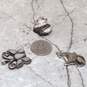 Assortment of 3 Sterling Silver Pendants - 8.7g image number 3