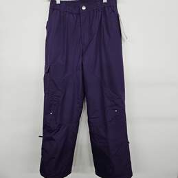 Purple Snow Pants