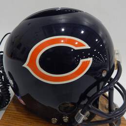 Vintage Chicago Bears Football c1985 Phone Helmet Riddell Full Size Helmet alternative image