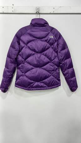 Women's Purple Winter Puff Jacket Size S alternative image