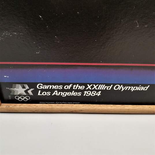 1984 Los Angeles Olympiad Official  Framed Poster image number 6